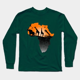 Africa Long Sleeve T-Shirt